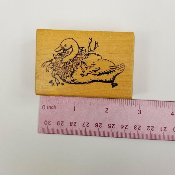 Stampiads Mail Expressions Vintage Rubber Stamps Set Goose Cactus Desert - Picture 6 of 10